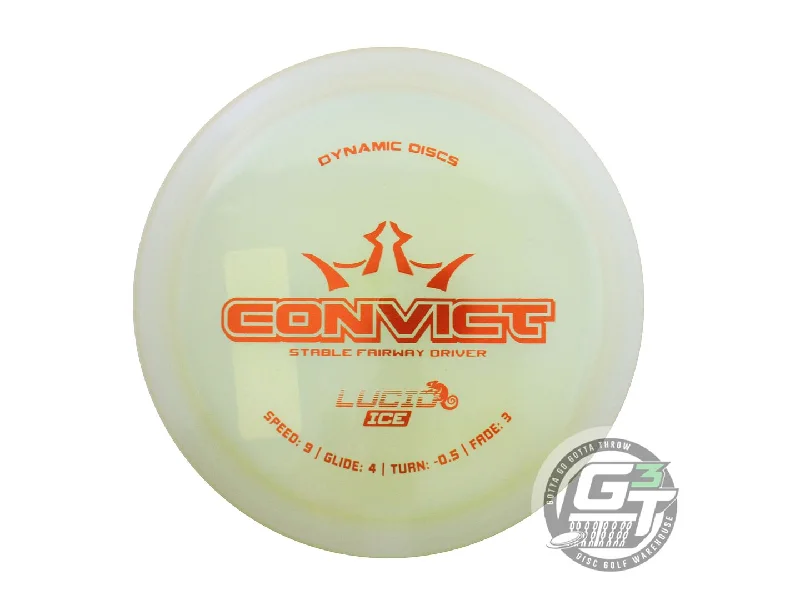 Dynamic Discs Chameleon Lucid Ice Convict Fairway Driver Golf Disc (Individually Listed)