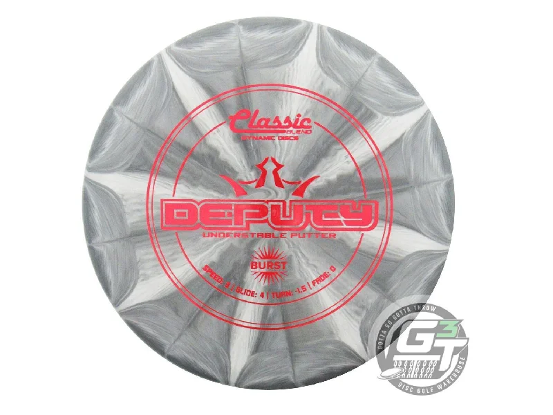 Dynamic Discs Classic Blend Burst Deputy Putter Golf Disc (Individually Listed)