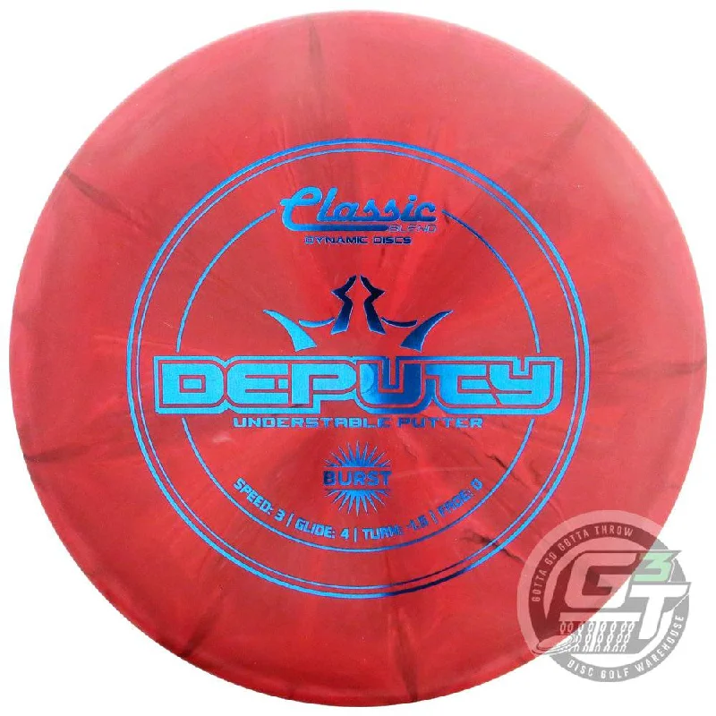 Dynamic Discs Classic Blend Burst Deputy Putter Golf Disc