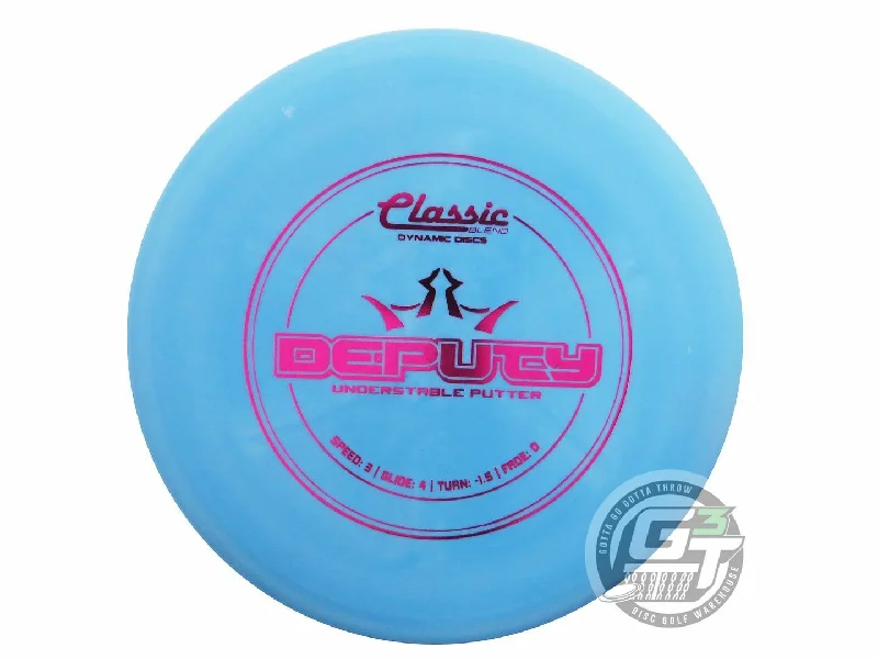 Dynamic Discs Classic Blend Deputy Putter Golf Disc (Individually Listed)