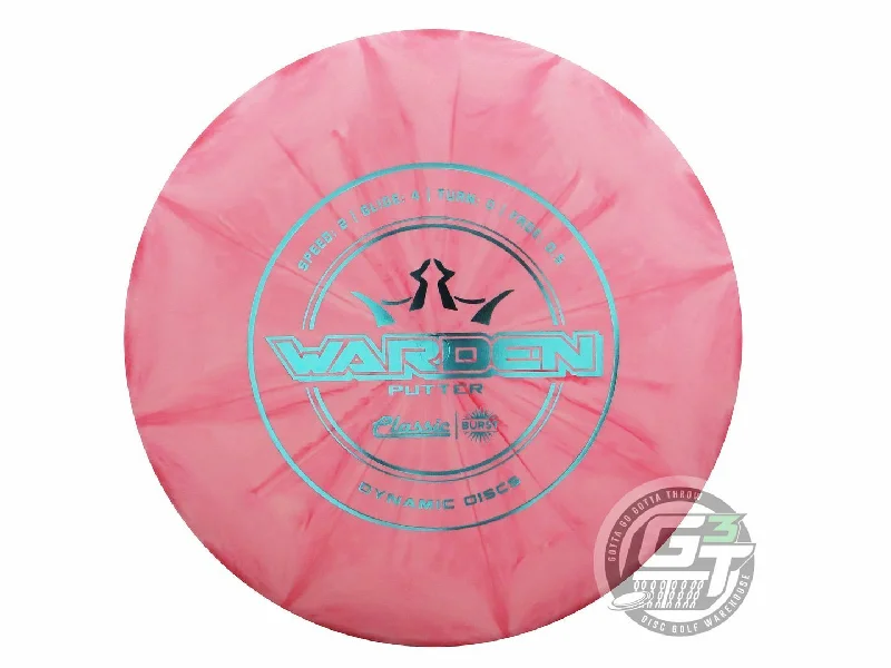 Dynamic Discs Classic Line Burst Warden Putter Golf Disc (Individually Listed)