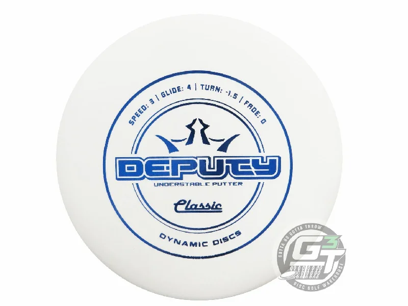 Dynamic Discs Classic Line Deputy Putter Golf Disc (Individually Listed)