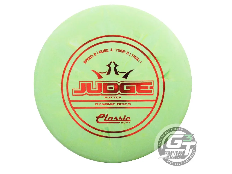 Dynamic Discs Classic Soft Burst Judge Putter Golf Disc (Individually Listed)