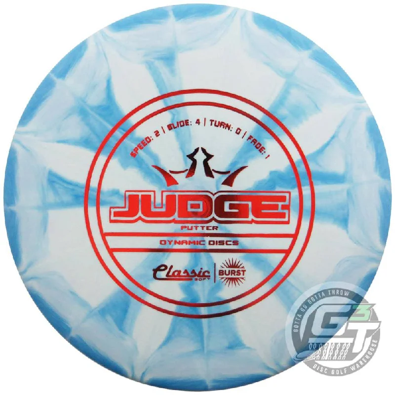 Dynamic Discs Classic Soft Burst Judge Putter Golf Disc