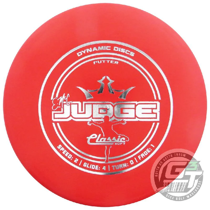 Dynamic Discs Classic Soft EMAC Judge Putter Golf Disc