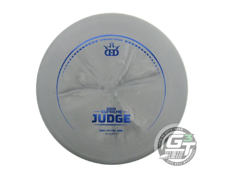 Dynamic Discs Classic Supreme Judge Putter Golf Disc (Individually Listed)