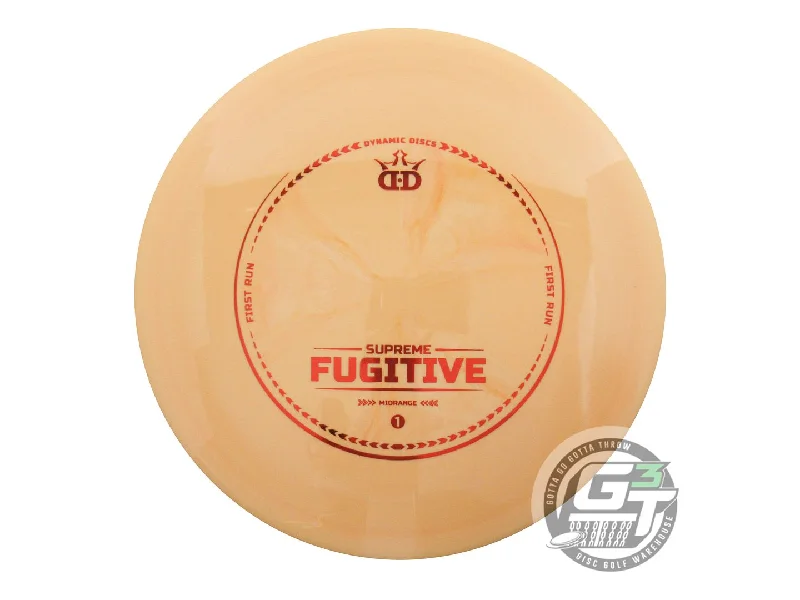 Dynamic Discs First Run Supreme Fugitive Midrange Golf Disc (Individually Listed)