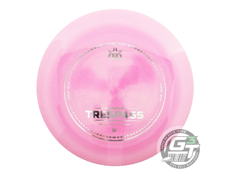 Dynamic Discs First Run Supreme Trespass Distance Driver Golf Disc (Individually Listed)