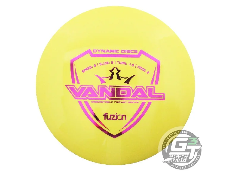 Dynamic Discs Fuzion Vandal Fairway Driver Golf Disc (Individually Listed)