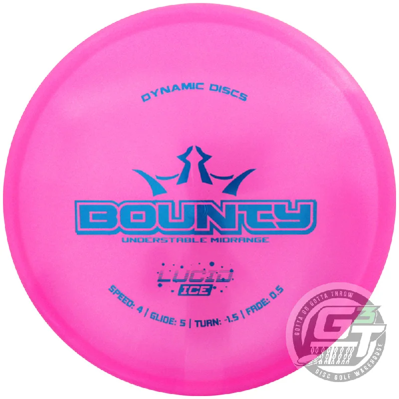 Dynamic Discs Glimmer Lucid Ice Bounty Midrange Golf Disc