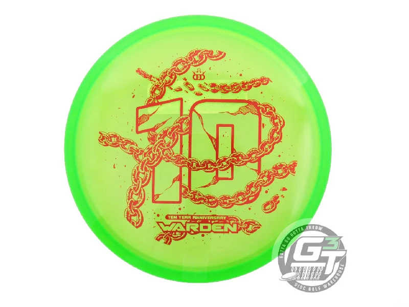 Dynamic Discs Limited Edition 10-Year Anniversary Lucid Ice Warden Putter Golf Disc (Individually Listed)