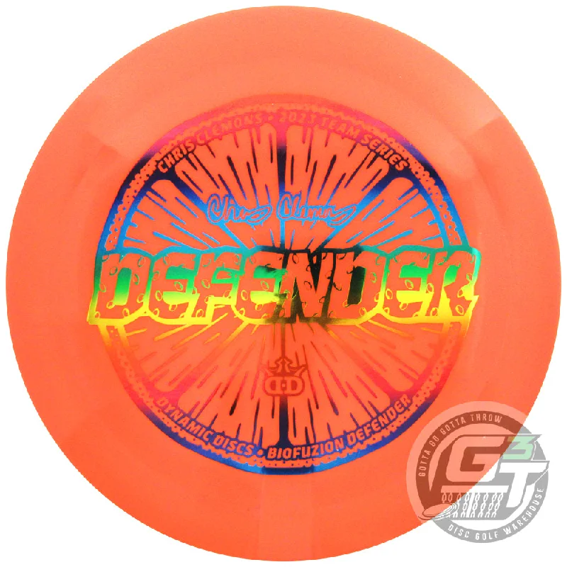 Dynamic Discs Limited Edition 2023 Team Series Chris Clemons BioFuzion Defender Distance Driver Golf Disc