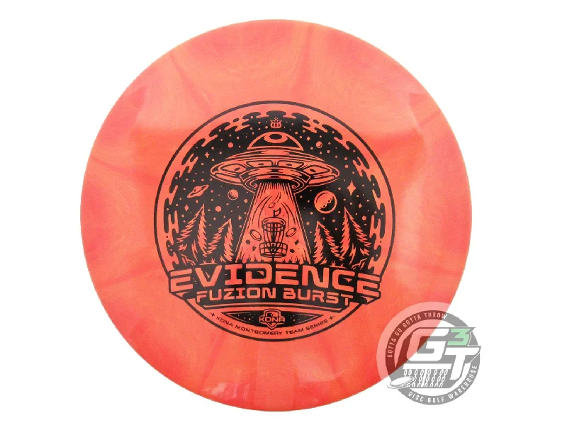 Dynamic Discs Limited Edition 2023 Team Series Kona Montgomery Fuzion Burst Evidence Midrange Golf Disc (Individually Listed)