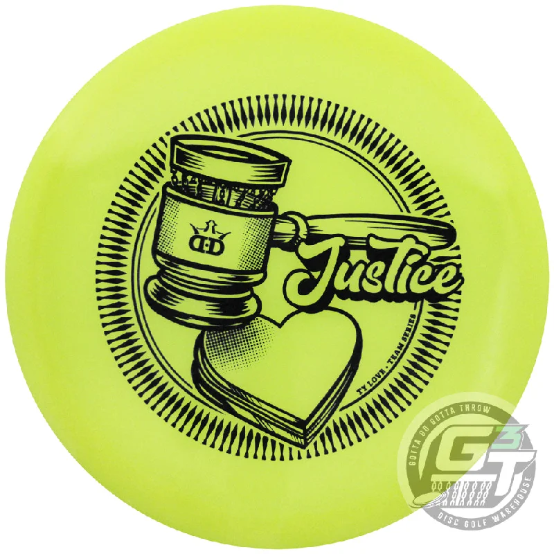 Dynamic Discs Limited Edition 2024 Team Series Ty Love Moonshine Glow Lucid Justice Midrange Golf Disc