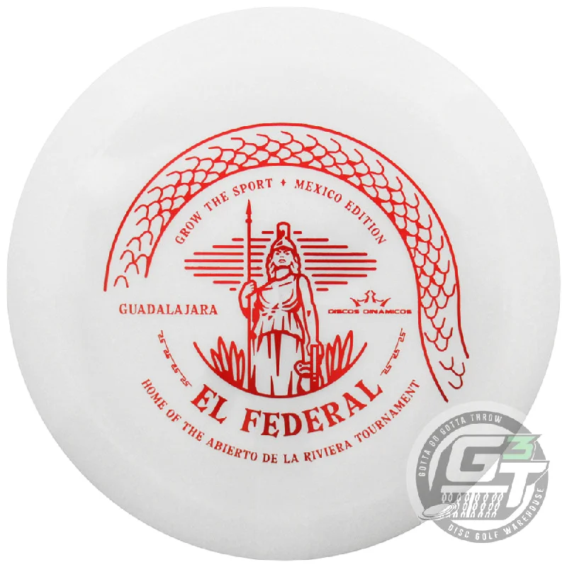 Dynamic Discs Limited Edition Grow the Sport Mexico Edition El Federal Stamp Lucid Ice Sheriff Distance Driver Golf Disc