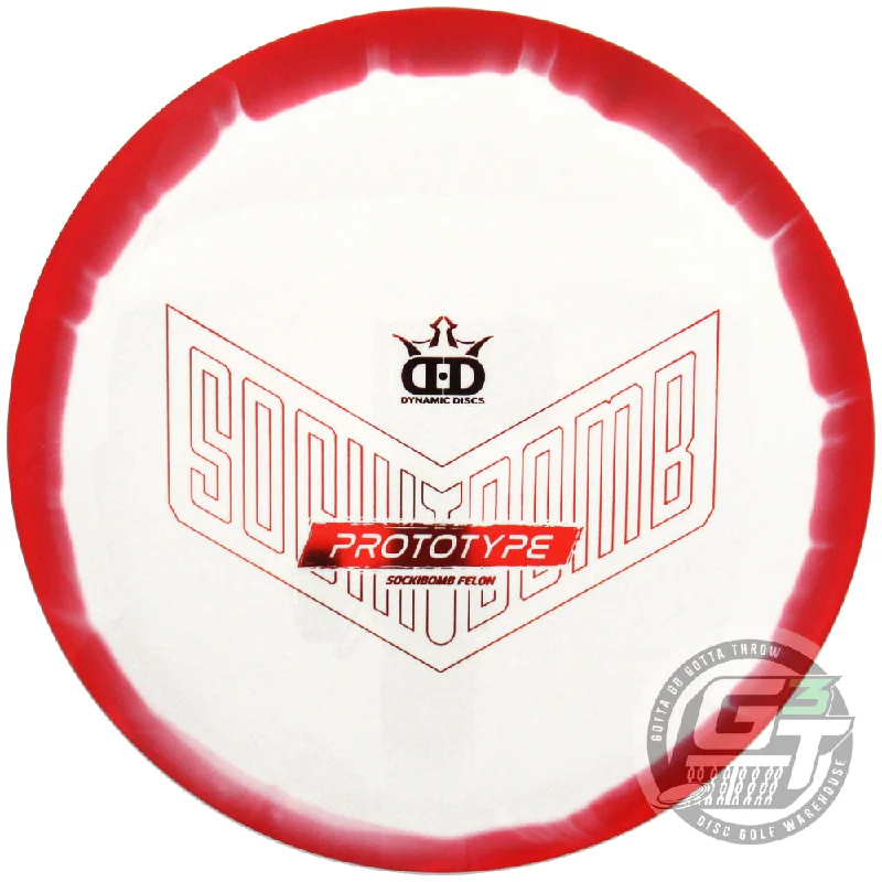 Dynamic Discs Limited Edition Prototype Ricky Wysocki Supreme Orbit Sockibomb Felon Fairway Driver Golf Disc