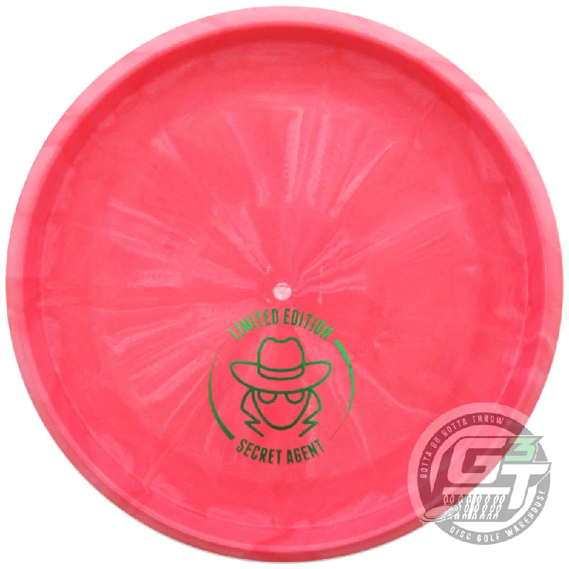 Dynamic Discs Limited Edition Secret Agent Bottom Stamp Prime Burst Agent Putter Golf Disc