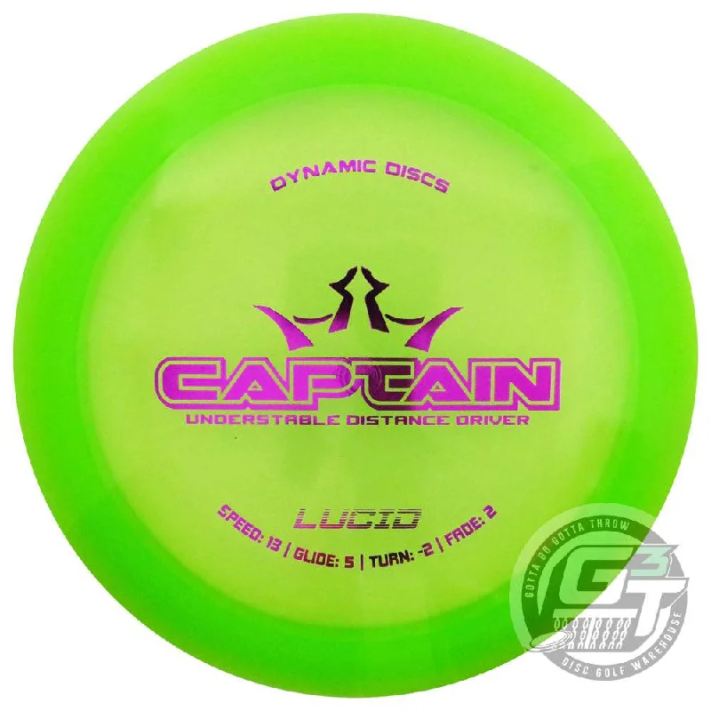 Dynamic Discs Lucid Captain Distance Driver Golf Disc