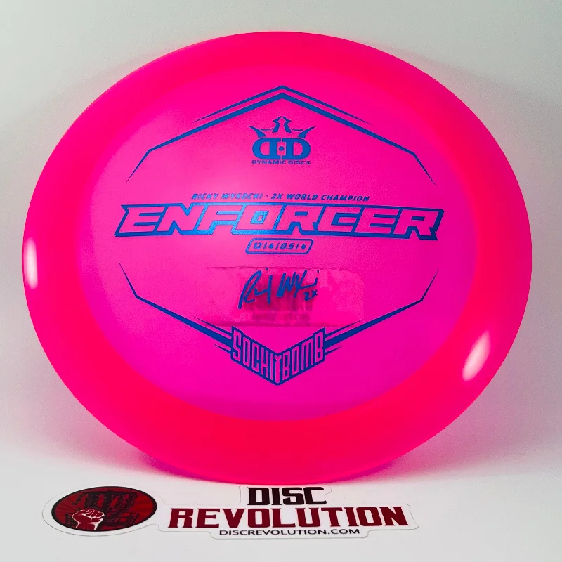 Dynamic Discs Lucid Enforcer Ricky Wysocki Sockibomb Stamp