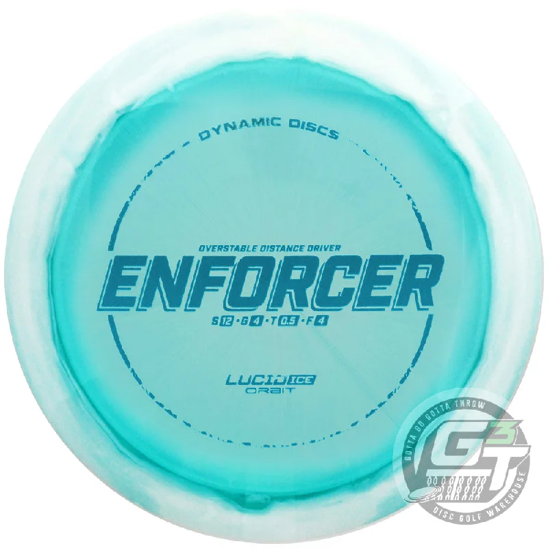 Dynamic Discs Lucid Ice Orbit Enforcer Distance Driver Golf Disc