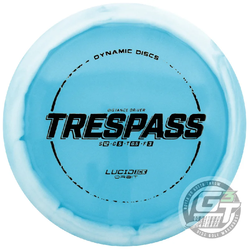 Dynamic Discs Lucid Ice Orbit Trespass Distance Driver Golf Disc