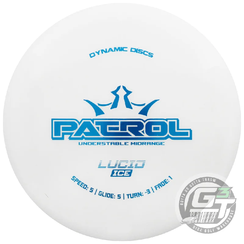 Dynamic Discs Lucid Ice Patrol Midrange Golf Disc