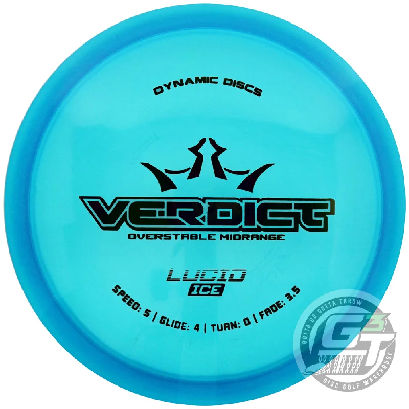 Dynamic Discs Lucid Ice Verdict Midrange Golf Disc