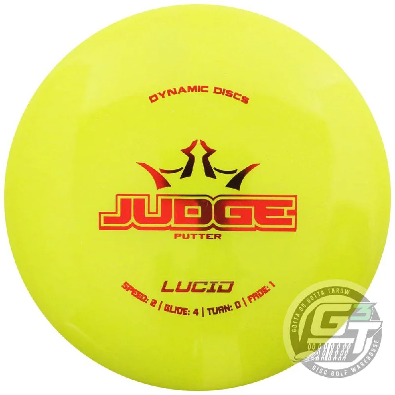 Dynamic Discs Lucid Judge Putter Golf Disc