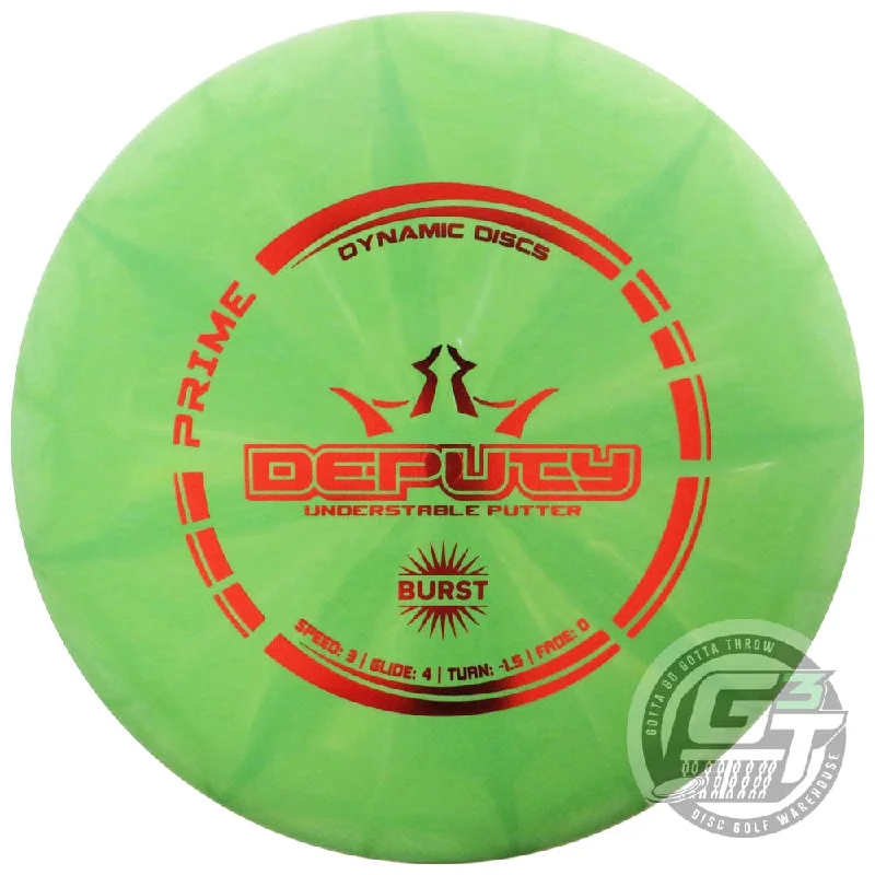 Dynamic Discs Prime Burst Deputy Putter Golf Disc