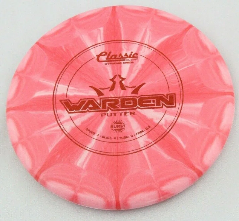 NEW Classic Blend Burst Warden 173g Putter Dynamic Golf Discs at Celestial