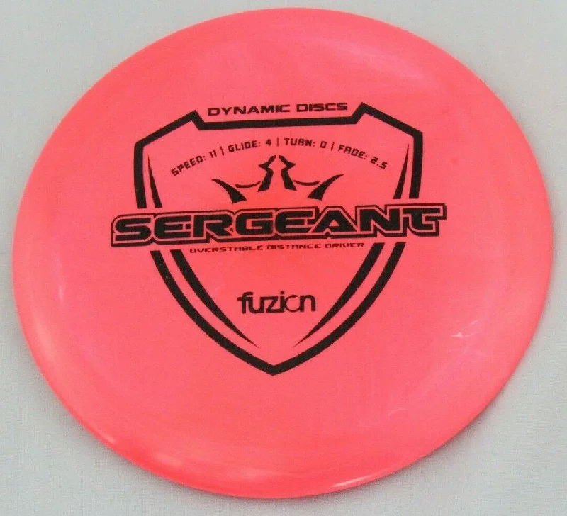 NEW Fuzion Sergeant 175g Pinkish Driver Dynamic Discs Golf Disc at Celestial