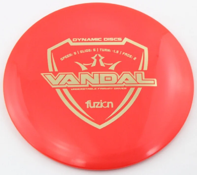 NEW Fuzion Vandal 176g Red Driver Dynamic Discs Golf Disc at Celestial