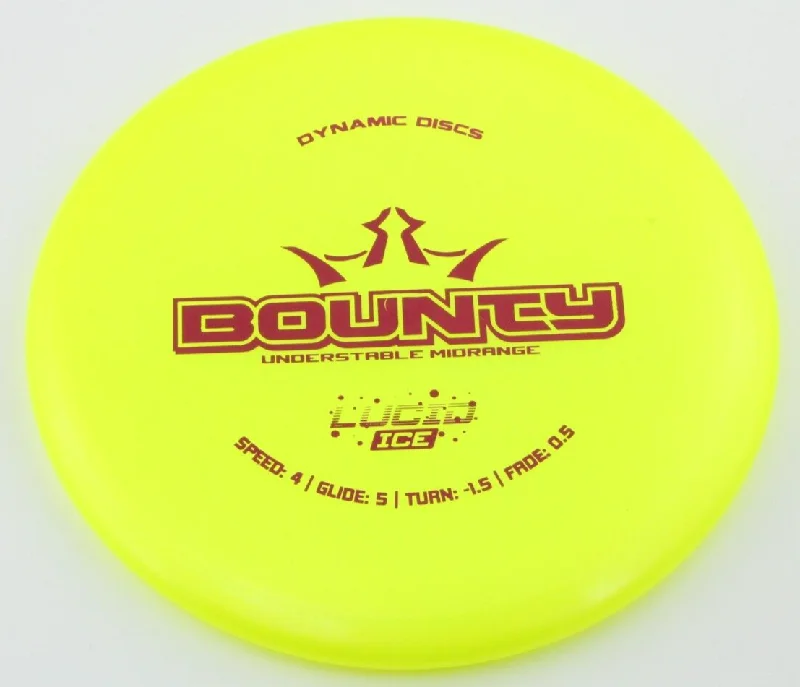 NEW Lucid Ice Glimmer Bounty 173g Mid-range Dynamic Discs Golf Disc at Celestial