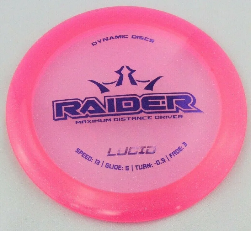 NEW Lucid Raider 174g Pink MF Misprint Driver Dynamic Golf Discs at Celestial