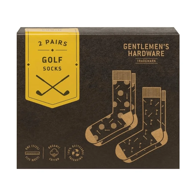 Set of 2 Gift Boxed Golfing Socks