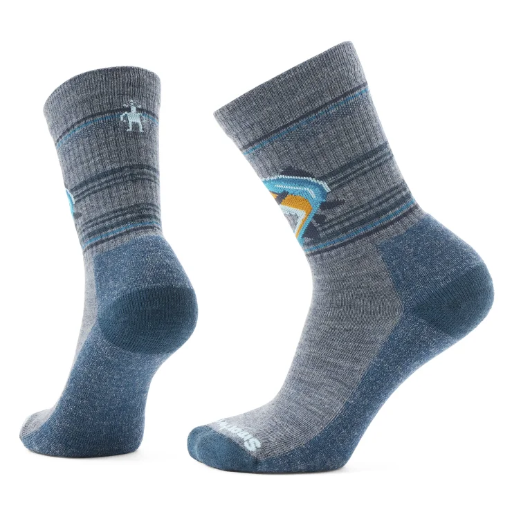 Everyday Lifestyle Hookset Crew Sock - Pewter Blue