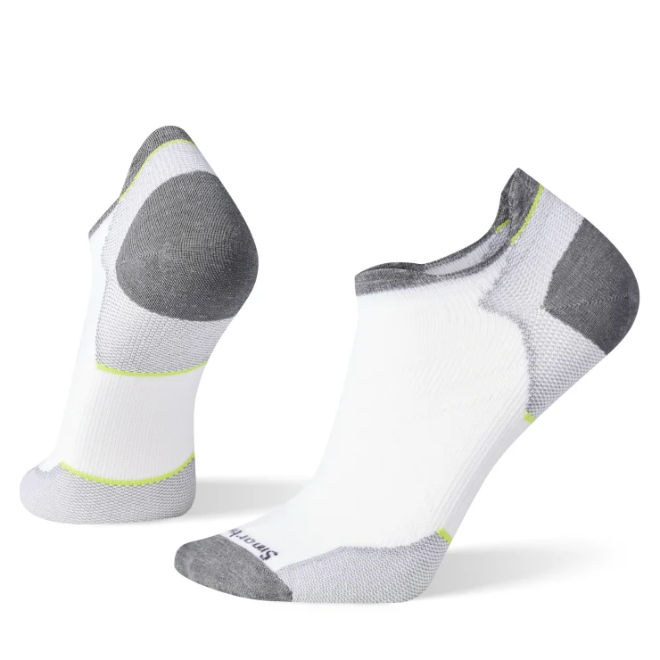 Run Zero Cushion Low Ankle Sock - White