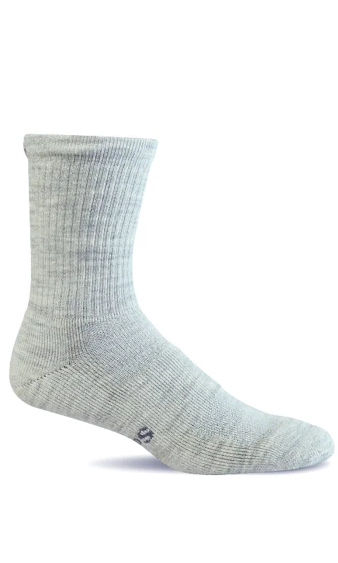 Women's Walk About Crew Sock - Ash