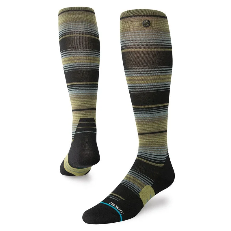 Lanak Pass Performance Wool Snow Over The Calf Sock