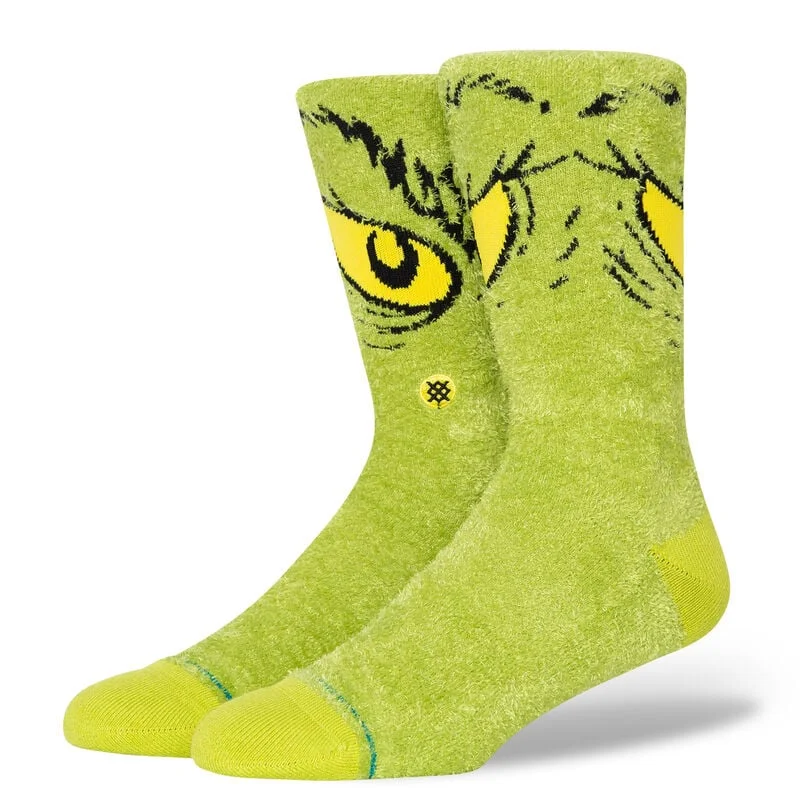 The Grinch X Stance Da Da DaGrinch Cozy Poly Crew Sock - Green