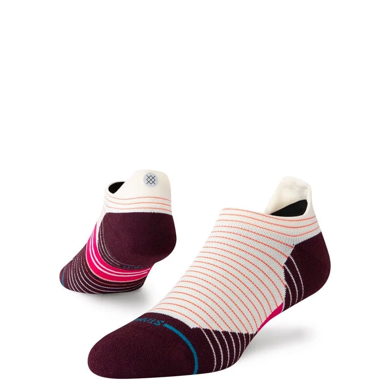 Women's Micro Light Performance Tab Sock - Magenta