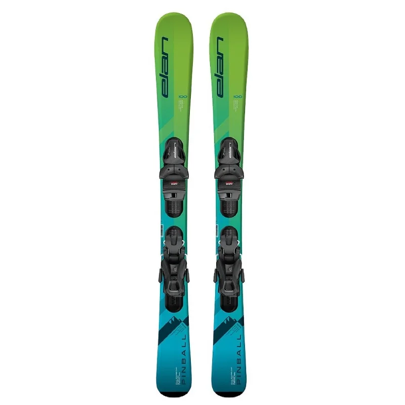 Elan Pinball Team JRS Skis W/ EL 7.5 Bindings - 2025