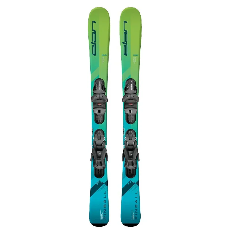 Elan Pinball Team Kids Skis with EL 7.5 Bindings