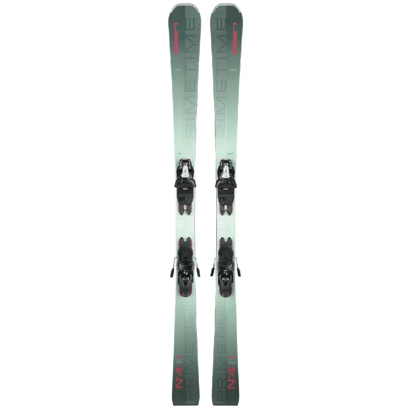 Elan PRIMETIME N4+ Womens Skis with ELX 11.0 GW Bindings