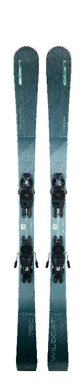 Elan Wildcat 76 C W Skis W/ ELW 9 Bindings - 2025