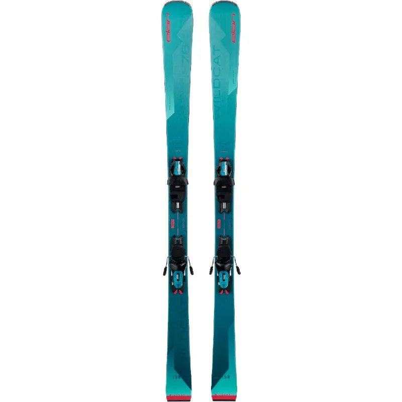 Elan Wildcat 76 Womens Skis with LS ELW 9.0 Bindings