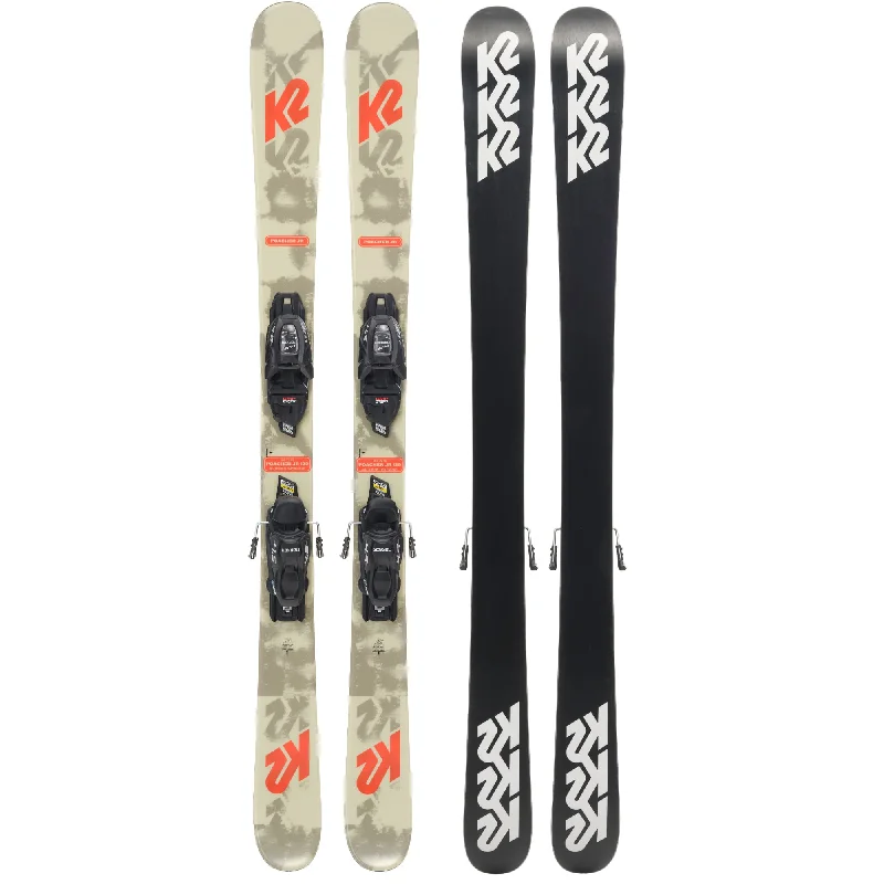 K2 Poacher Jr. Kids Skis with FDT 7.0 Bindings