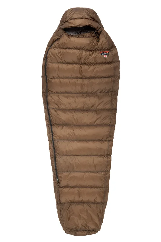 Nanga Aurora Light 350DX Long Sleeping Bag - Brown