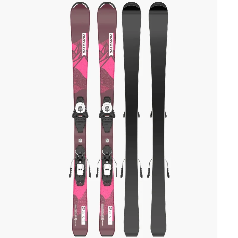 Salomon Lux M Kids Skis with L6 Bindings