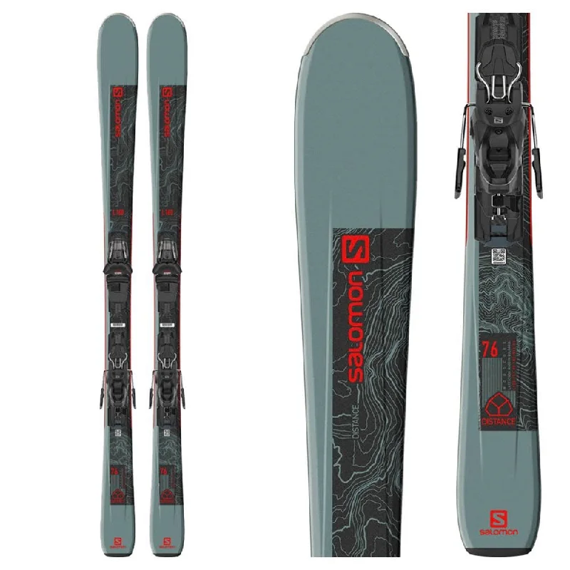 Salomon Distance 76 Men's Skis with M10 GW Bindings